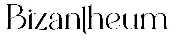 Bizantheum字体