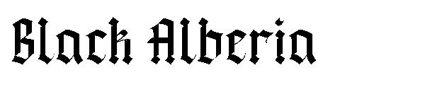 Black Alberia字体