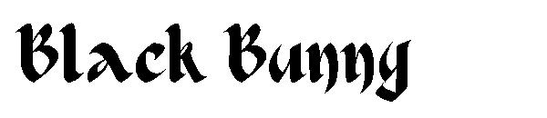 Black Bunny字体