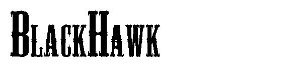BlackHawk字体