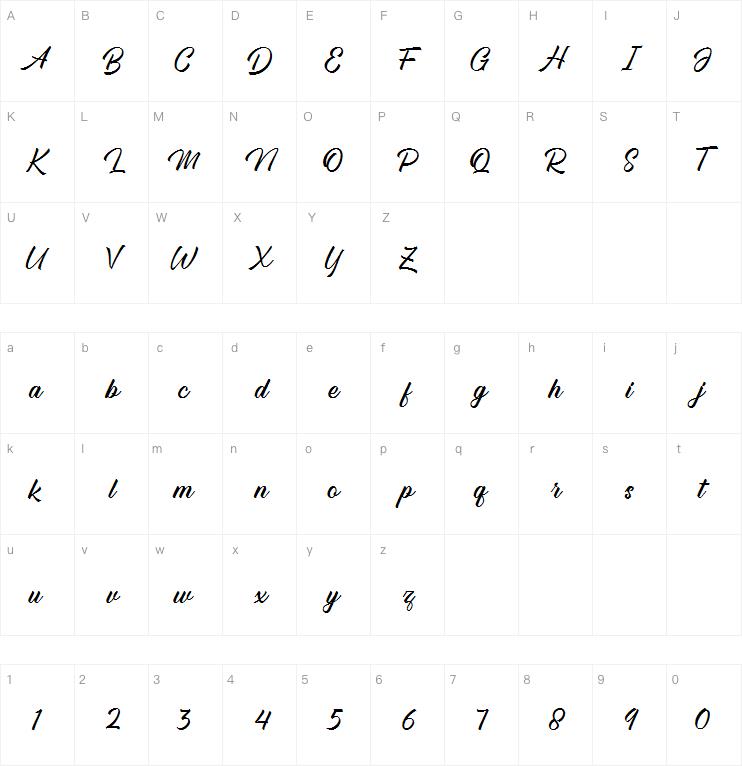 Blackhole - Script字体