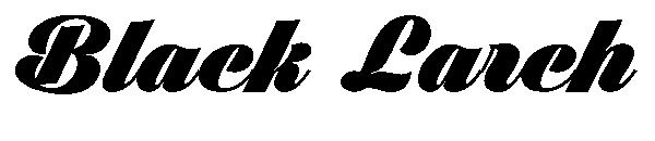 Black Larch字体