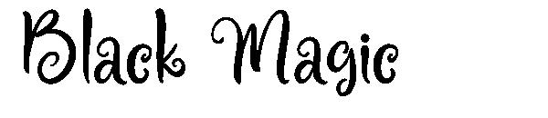Black Magic字体