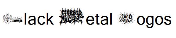 Black Metal Logos字体
