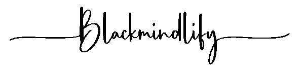 Blackmindlify字体