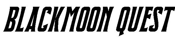 Blackmoon Quest字体