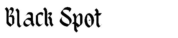 Black Spot字体
