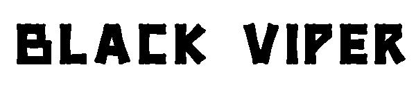 BLACK VIPER字体