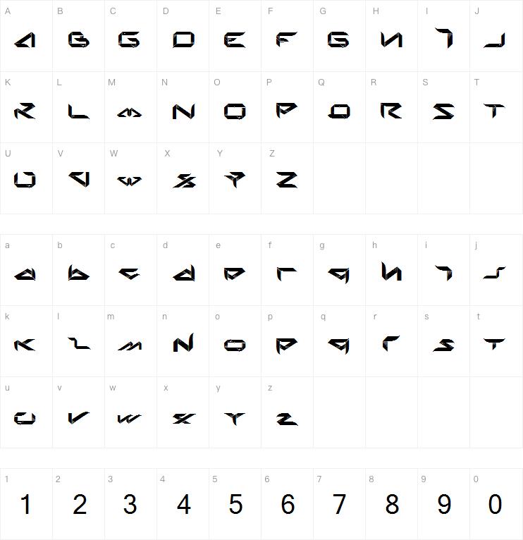 bladeline字体