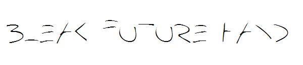Bleak Future Hand字体