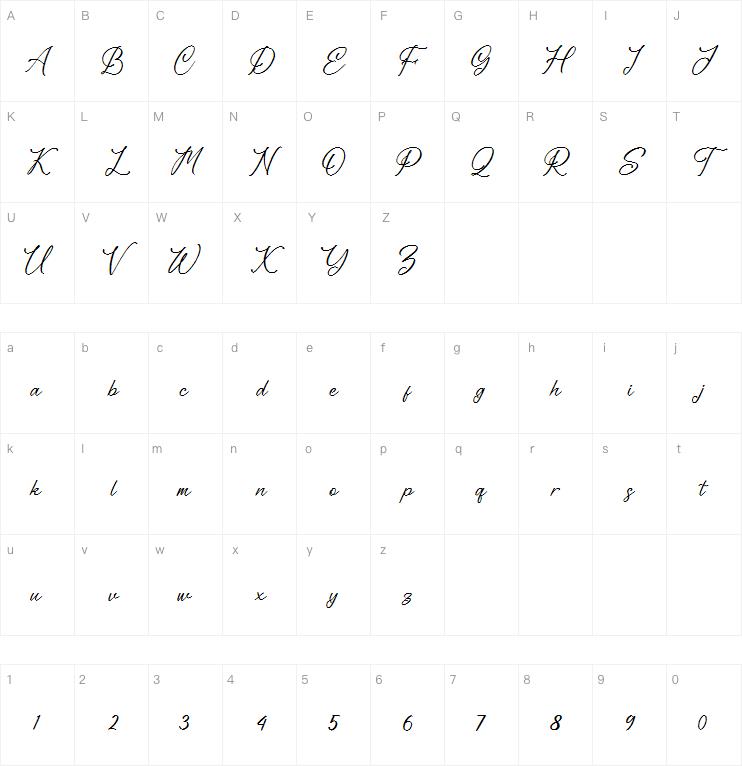 Blendaria字体