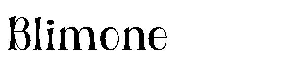 Blimone字体