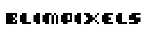 Blimpixels字体