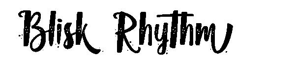 Blisk Rhythm字体