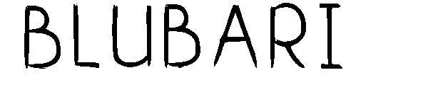 Blubari字体