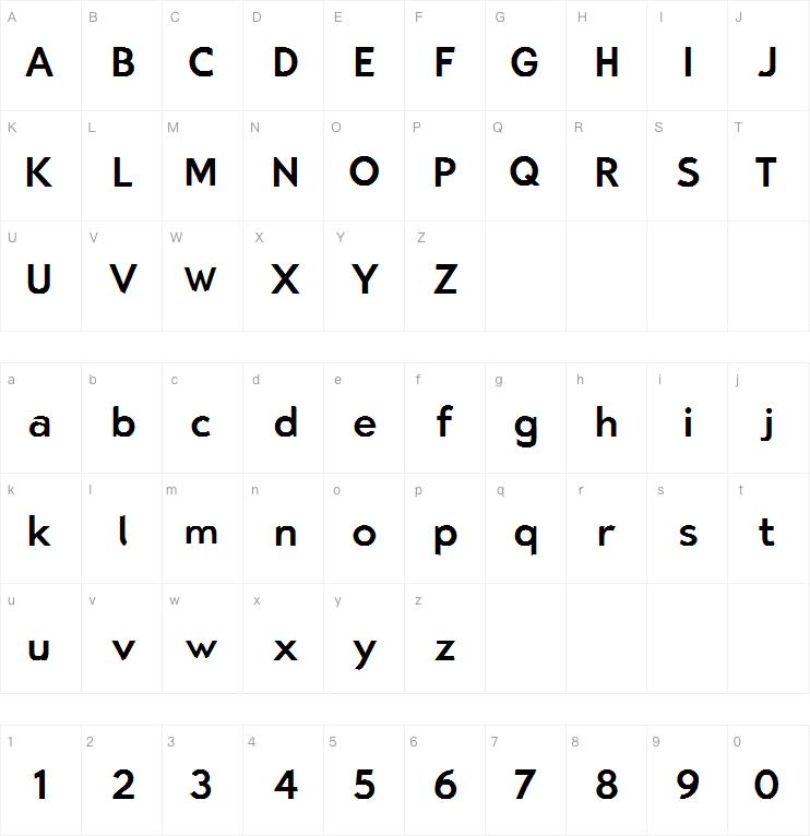 Bluebird字体