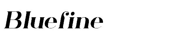 Bluefine字体