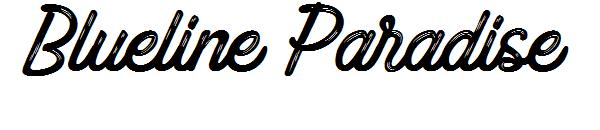 Blueline Paradise字体