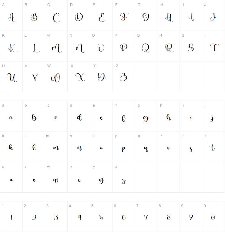 Blushmine字体