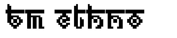 BM ethno字体