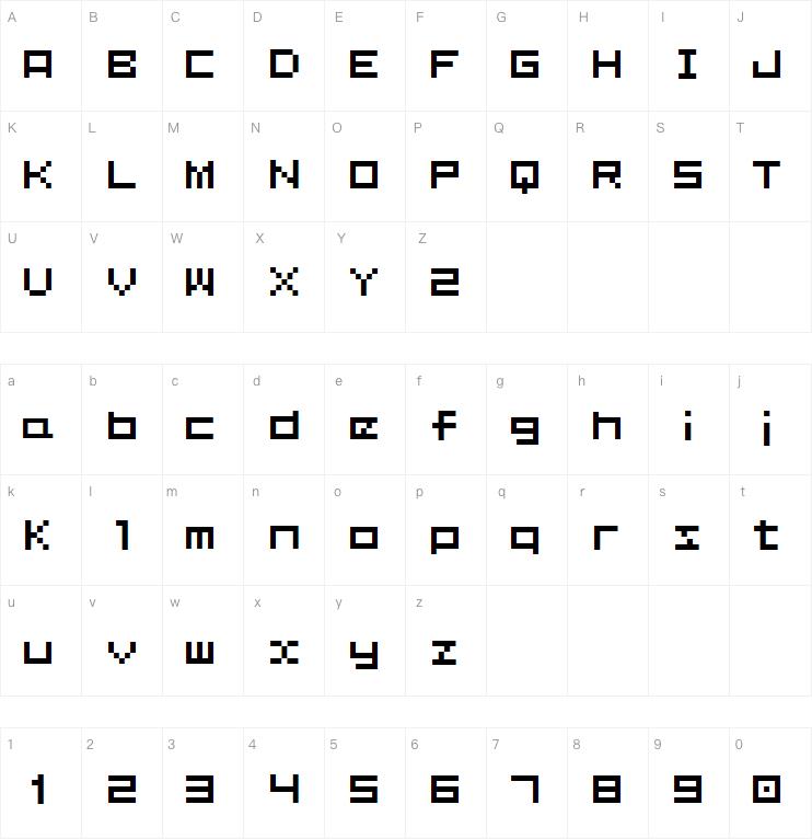 BM plain字体