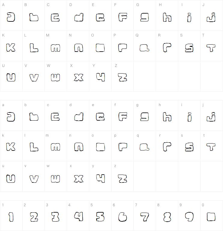 BM Spaceboy字体