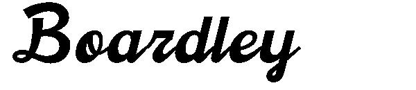 Boardley字体
