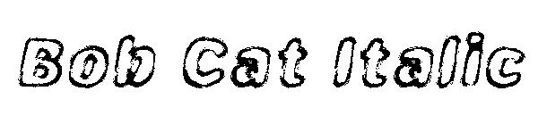Bob Cat Italic字体