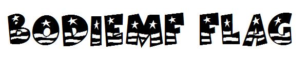 BodieMF Flag字体