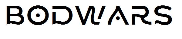 Bodwars字体