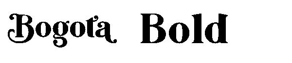 Bogota Bold字体