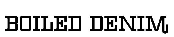 Boiled Denim字体