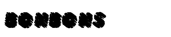 BONBONS字体