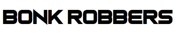 Bonk Robbers字体