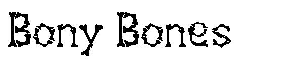 Bony Bones字体