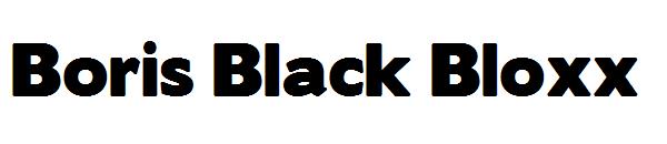 Boris Black Bloxx字体