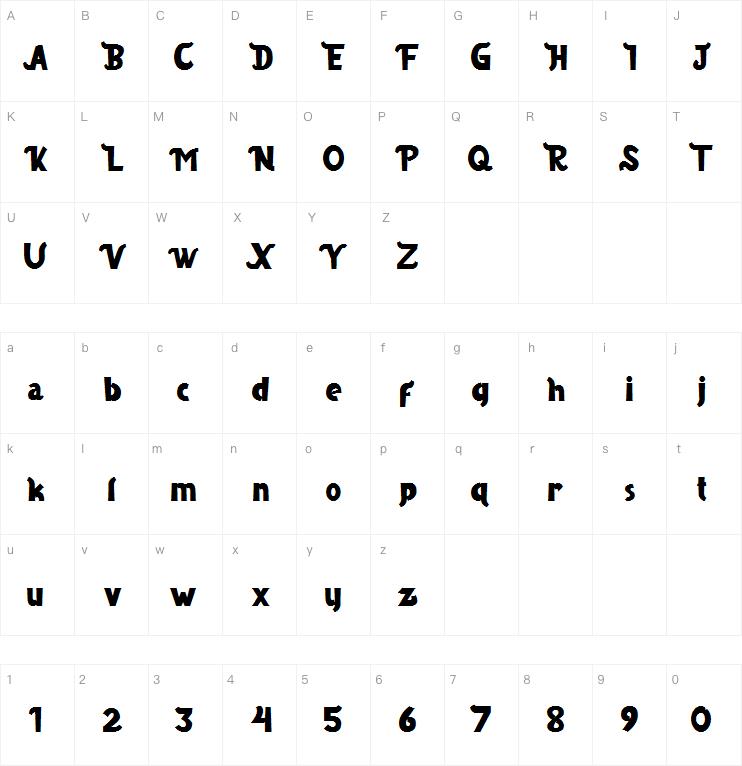 Borju字体