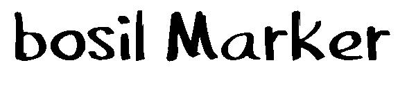 bosil Marker字体