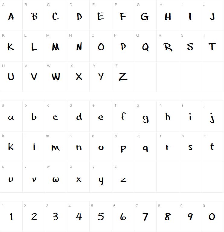 bosil Marker字体