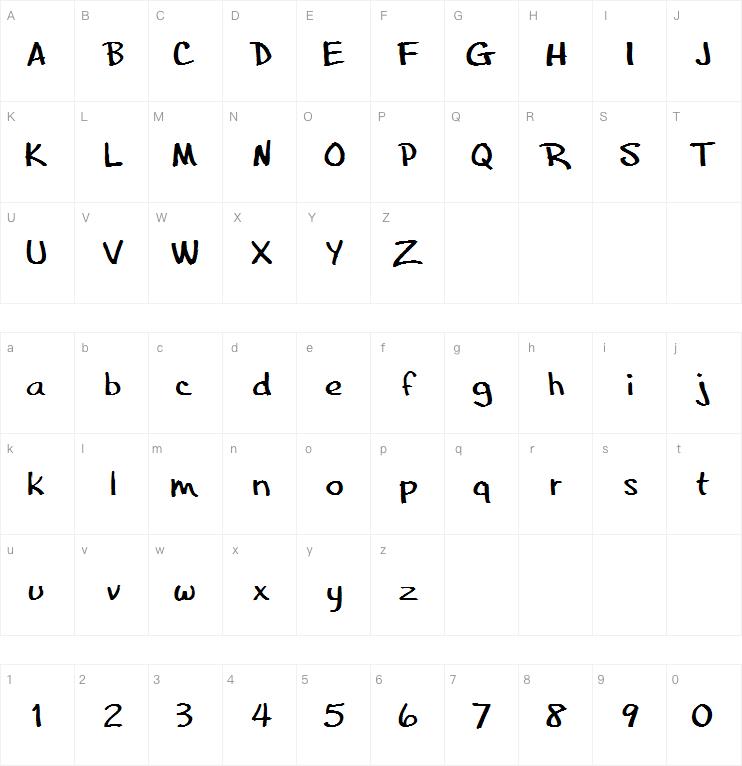 bosil Marker字体