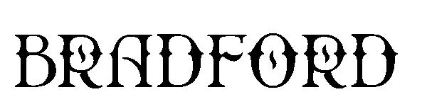 Bradford字体