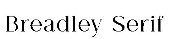 Breadley Serif字体
