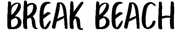 BREAK BEACH字体