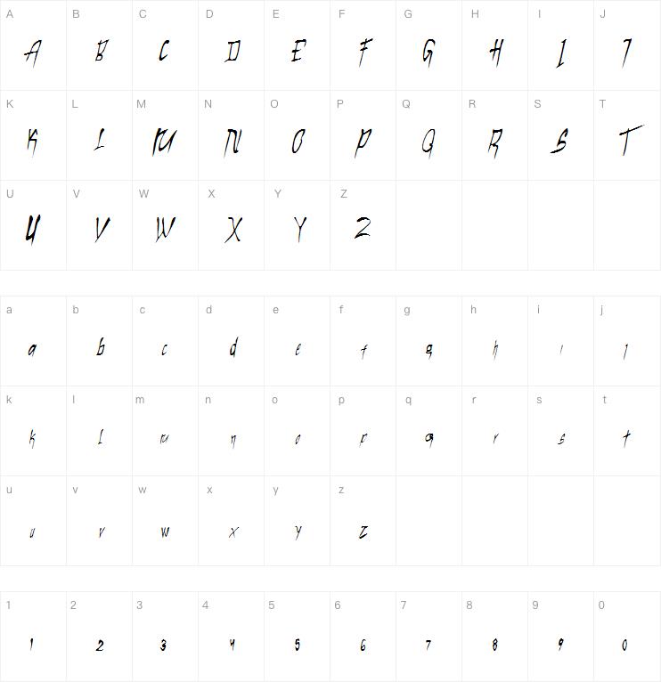 Bregudul字体