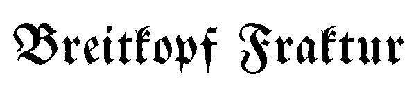 Breitkopf Fraktur字体