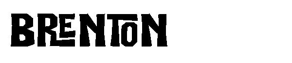 BRENTON字体