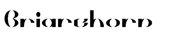 Briarthorn字体