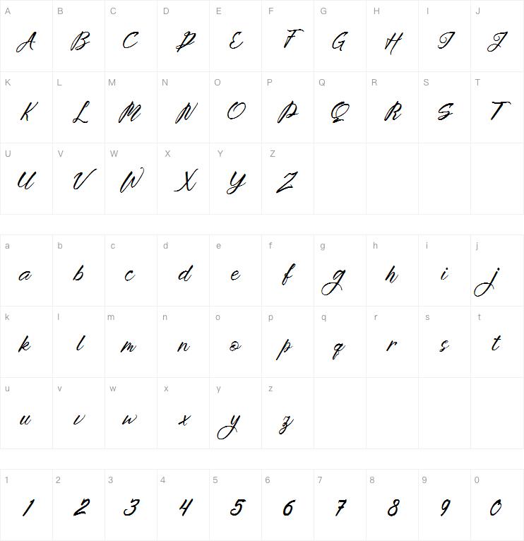 Brightime Script字体