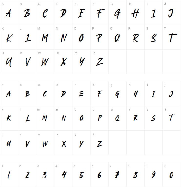 Brightland字体