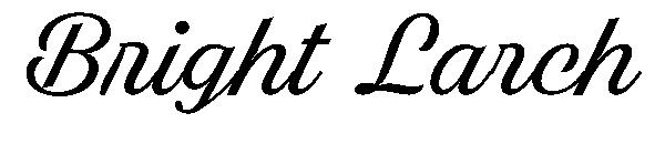 Bright Larch字体
